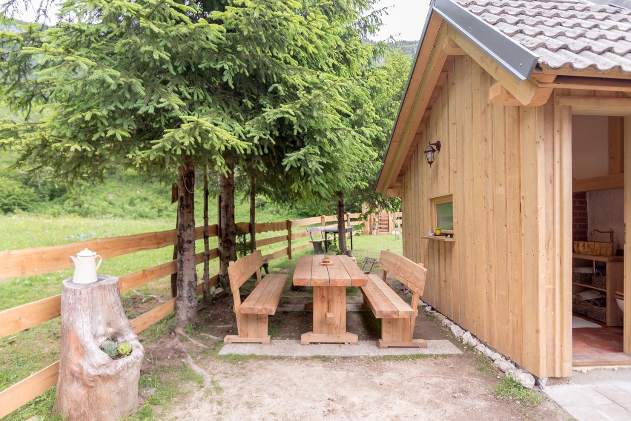 Вілла Lizina Hiska House Bohinj Бохінська Бістріца Екстер'єр фото