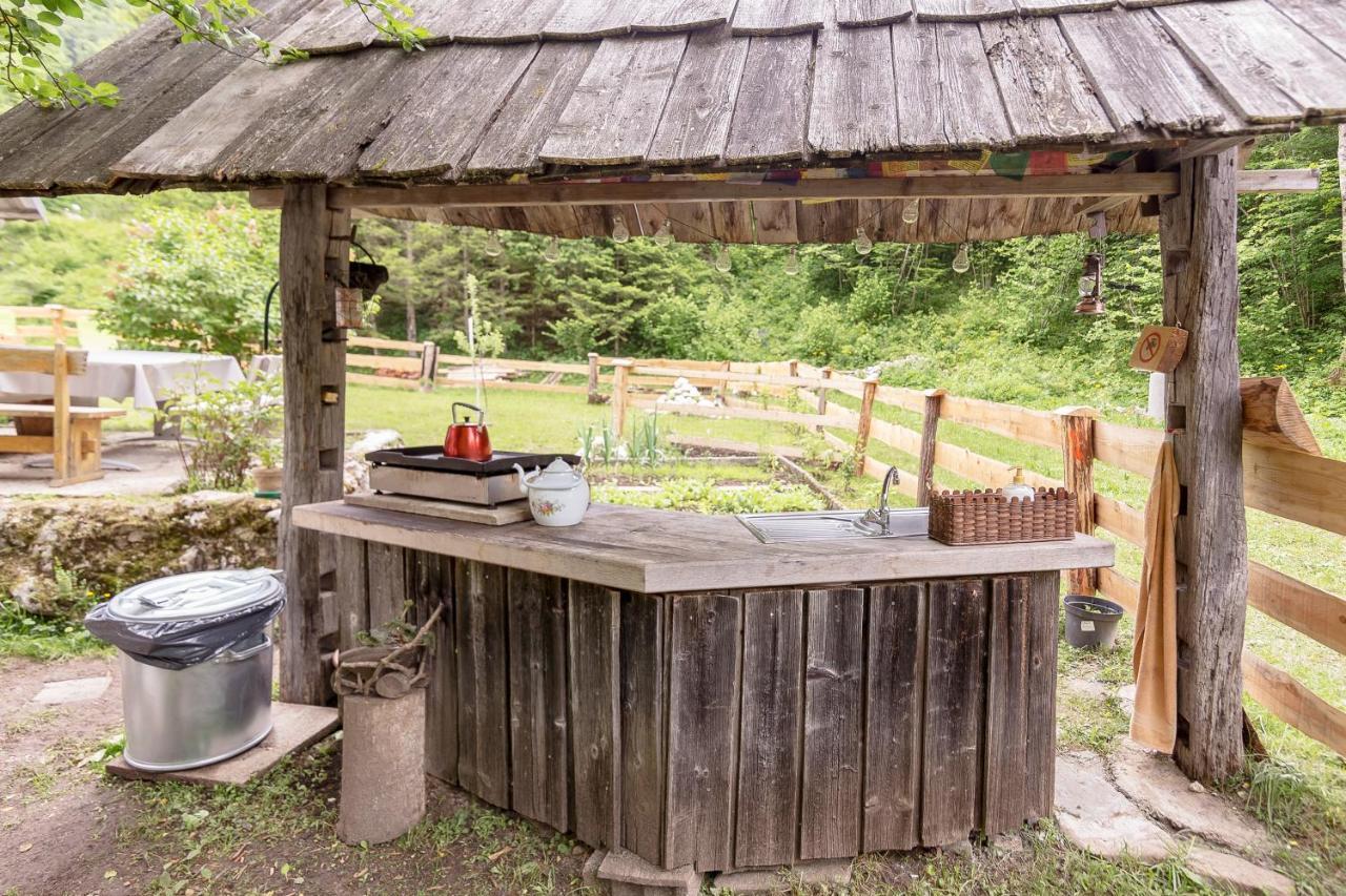 Вілла Lizina Hiska House Bohinj Бохінська Бістріца Екстер'єр фото